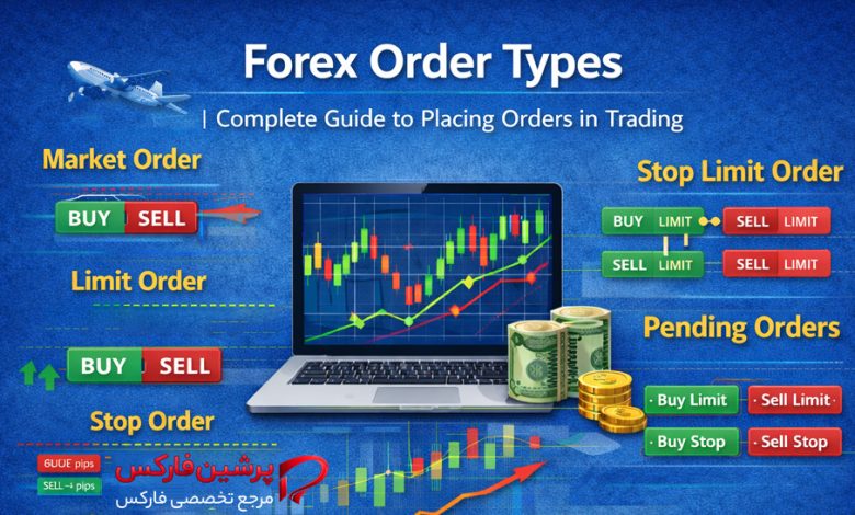 انواع سفارش‌ها در فارکس | راهنمای کامل ثبت سفارش در معاملات