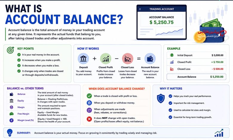 موجودی حساب (Account Balance) در فارکس چیست ؟