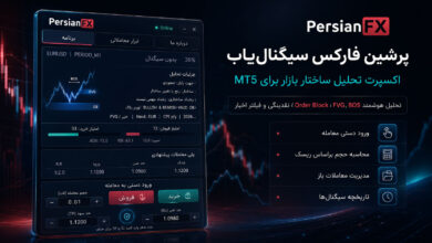 سیگنال یاب پرشین فارکس برای MT5 - هوشمندانه معامله کنید