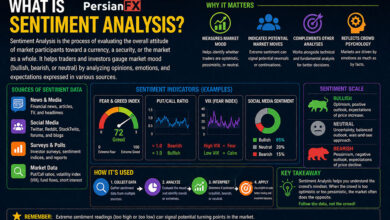 تحلیل سنتیمنت چیست؟ آموزش کامل Sentiment Analysis در فارکس و بازارهای مالی