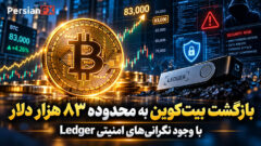 بازگشت بیت‌کوین به محدوده 83 هزار دلار با وجود نگرانی‌های امنیتی Ledger